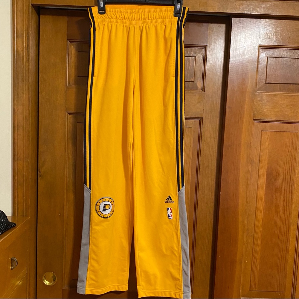 Gold Indiana Pacers NBA Sweatpants